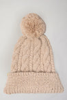 Wayra Cable Pom Beanie