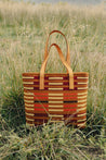 Woven Zip Tote