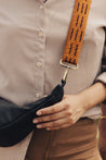 Leather Crescent Bag