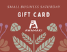 Small Business Saturday Gift Card Bonus