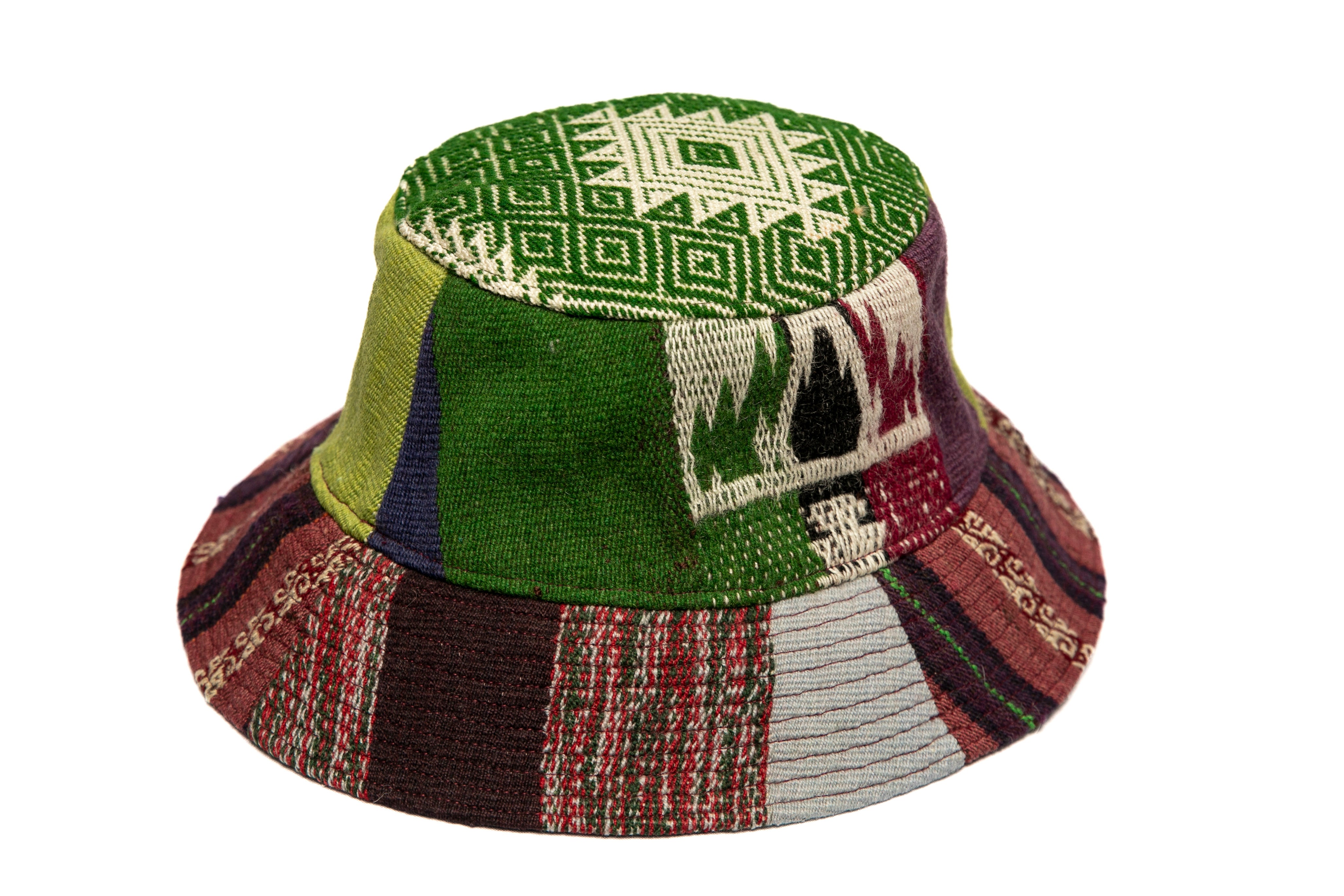 AMOMENTO☆23FW HAND KNITTED BUCKET HAT Woven Bucket Hat – Awamaki