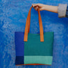 Inti Colorblock Woven Tote