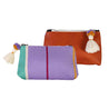 Inti Small Striped Cosmetic Pouch