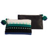 Inti Large Woven Cosmetic Pouch