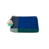 Inti Small Woven Colorblock Cosmetic Pouch - Last Chance