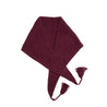 Awamaki Peru Fair Trade Wayra Peruvian Alpaca Shawl with Statement Tassel in Plum